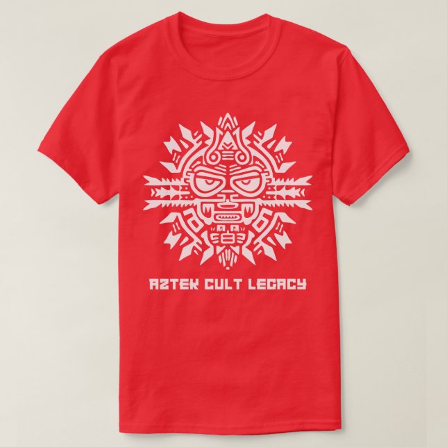 TribalCult of Aztec T-Shirt (Design Front)