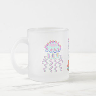 TribalOcean Frosted Glass Coffee Mug