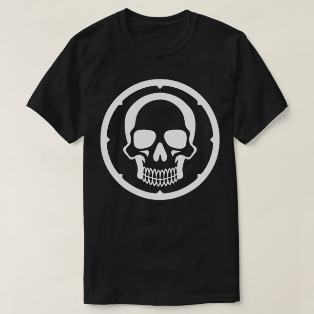 TribalSimple Skull T-Shirt (Design Front)