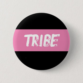 Tribe Double Pink 6 Cm Round Badge