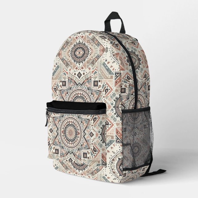 Tribe Express Printed Backpack (Back Corner Right)