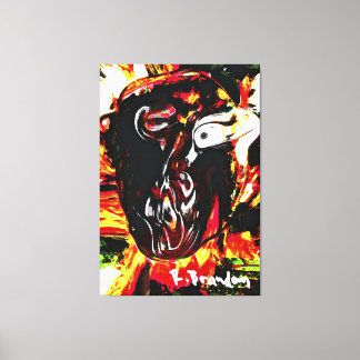 "Tribe Leader" Gallery Wrapped Canvas Painting
