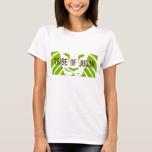 Tribe of Judah Green T-Shirt (Front)