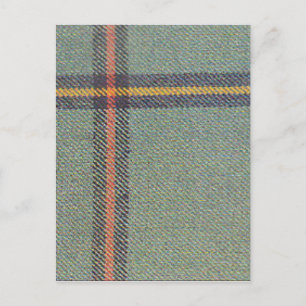 Tribe of Mar/Marr Ancient Tartan Postcard