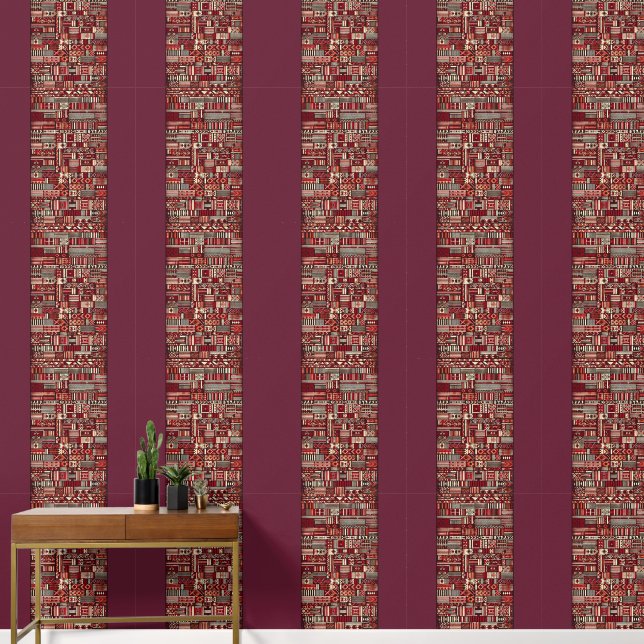 Tribe Quest Peel and Stick Wallpaper (Hallway)