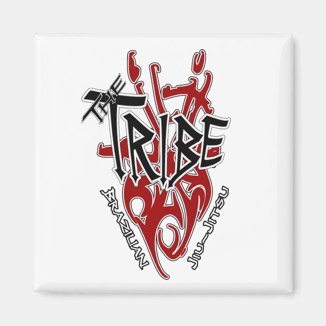 Tribe Square Magnet (Front)