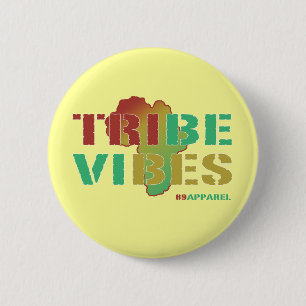 Tribe Vibes 6 Cm Round Badge