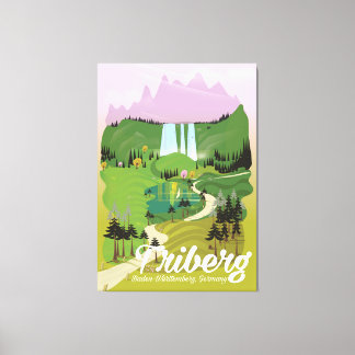 Triberg ,Baden-Württemberg, Germany Canvas Print