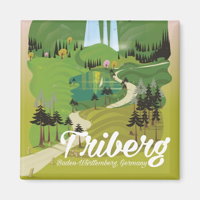 Triberg ,Baden-Württemberg, Germany Magnet (Front)