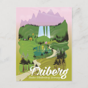 Triberg ,Baden-Württemberg, Germany Postcard