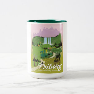 Triberg ,Baden-Württemberg, Germany Two-Tone Coffee Mug