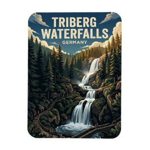 Triberg Waterfalls Germany Magnet