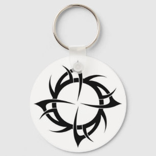 Trible Tattoo style Key Ring