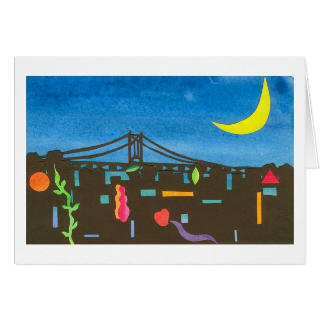 Triborough Bridge at Night (Front Horizontal)