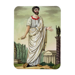 Tribune of the People, No. 37 from 'Antique Rome', Magnet