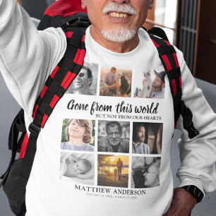 Tribute Family Photo Collage Memorial Remembrance Sweatshirt