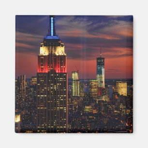 Tribute In Light Sept 11, World Trade Cntr ESB #2 Magnet