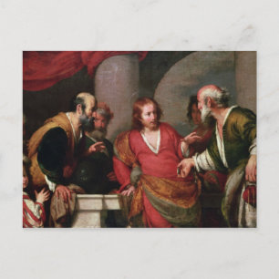 Tribute Money, c.1631 Postcard