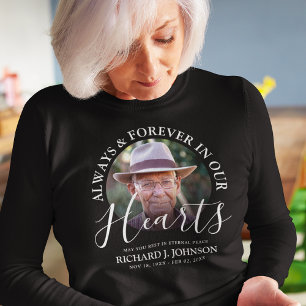 Tribute Photo Memorial 'Forever in our Hearts' Sweatshirt