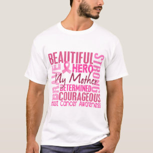 Tribute Square Mother Breast Cancer T-Shirt