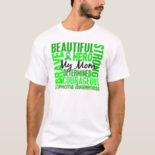 Tribute Square Mum Lymphoma T-Shirt
