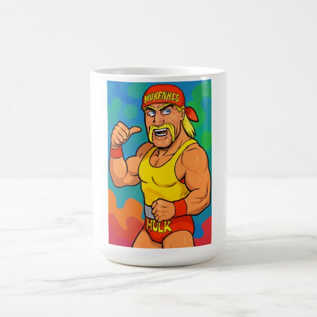 Tribute to Hulk Hogan Coffee Mug (Center)
