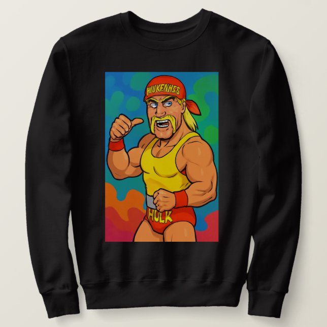 Tribute to Hulk Hogan Sweatshirt (Design Front)