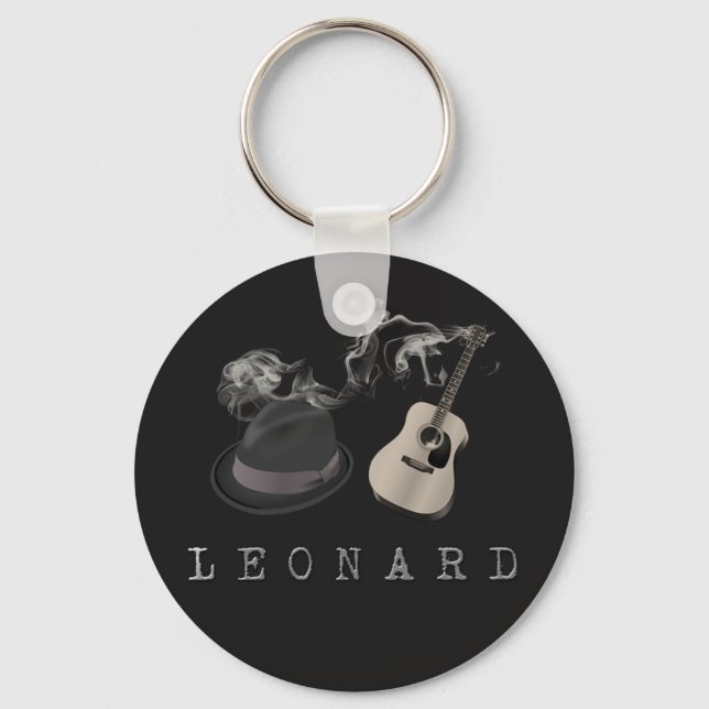 Tribute to Leonard Key Ring (Front)