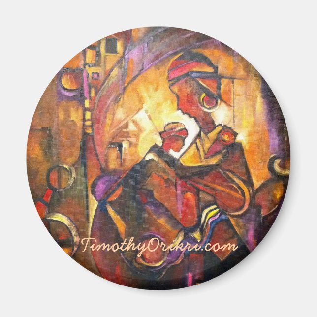 Tribute to Mama R.O. Orikri Magnet (Front)