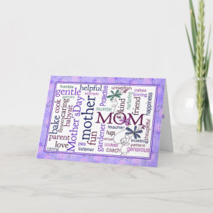 Tribute to Mum Card