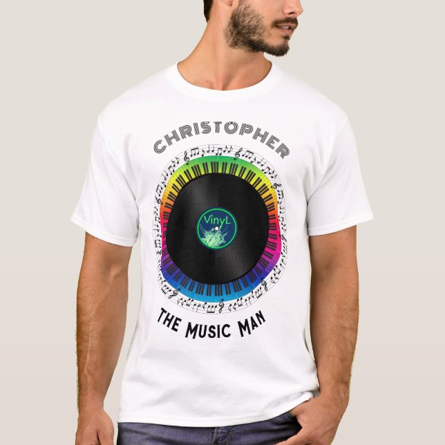 Tribute to music custom T-Shirt (Front)