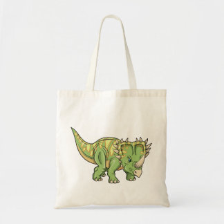 Triceratops Dinosaur  Bug Tote Bag