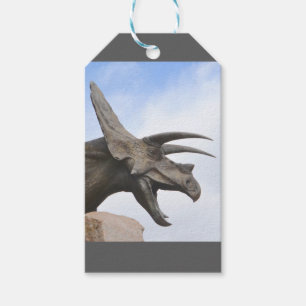 Triceratops Dinosaur Gift Tags