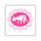 Triceratops Fossile Cameo