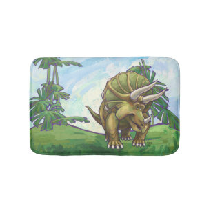 Triceratops Gifts & Accessories Bath Mat