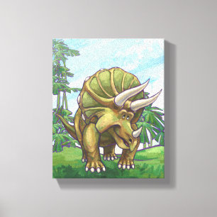 Triceratops Gifts & Accessories Canvas Print