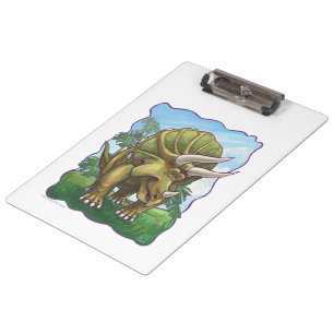 Triceratops Gifts & Accessories Clipboard