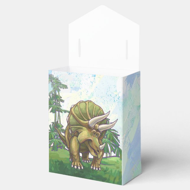 Triceratops Gifts & Accessories Favour Box (Opened)