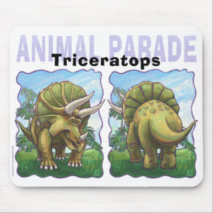 Triceratops Gifts & Accessories Mouse Mat
