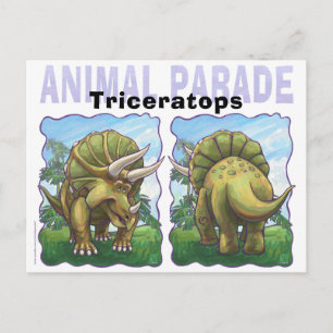 Triceratops Gifts & Accessories Postcard