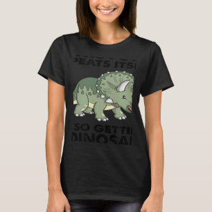 Triceratops If History Repeats I'm Getting A Cute T-Shirt