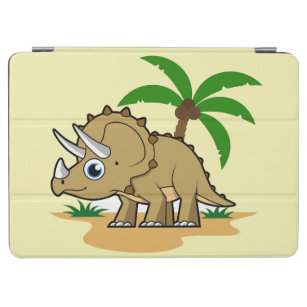 Triceratops In A Tropical Climate. iPad Air Cover