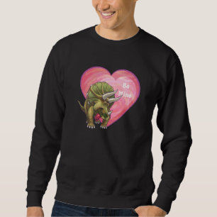 Triceratops In Love Valentine's Day Sweatshirt
