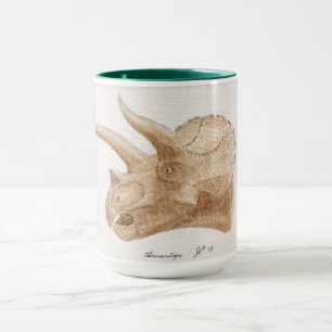 Triceratops Jumbo Coffee Mug
