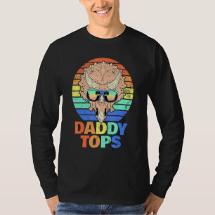 Triceratops Papa Fossil Hunter T-Shirt