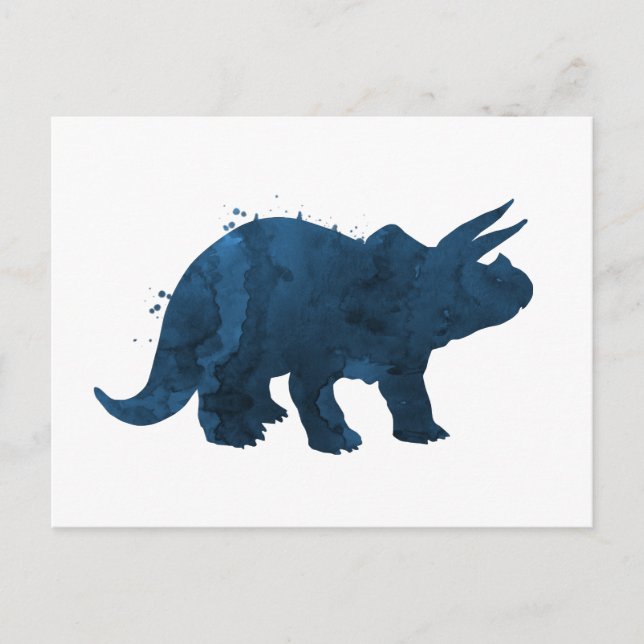 Triceratops Postcard (Front)