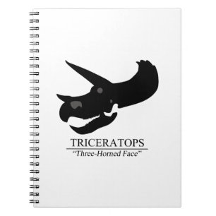 Triceratops Skull Notebook