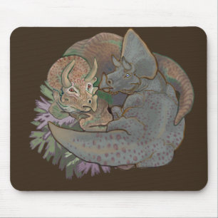 Triceratops Snuggles Mouse Mat