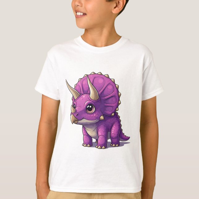 Triceratops T-shirt (Front)