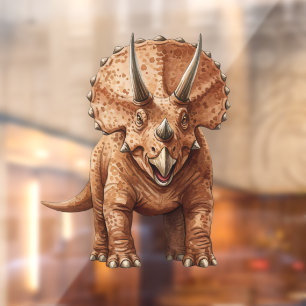 Triceratops  window cling